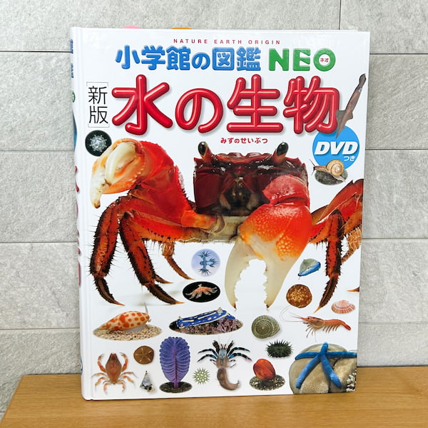 小学館の図鑑NEO「水の生物」の写真